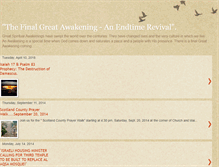 Tablet Screenshot of greatawakening.blogspot.com