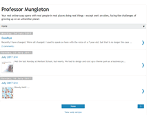 Tablet Screenshot of professormungleton.blogspot.com