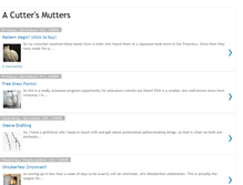 Tablet Screenshot of cuttersmutters.blogspot.com