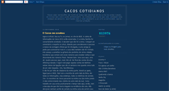 Desktop Screenshot of cacoscotidianos.blogspot.com