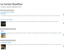 Tablet Screenshot of lecavisteorpailleur.blogspot.com