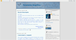 Desktop Screenshot of pensamentosgeograficos.blogspot.com