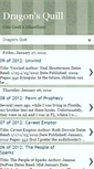 Mobile Screenshot of dragonsquill.blogspot.com