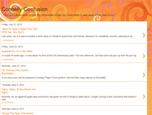 Tablet Screenshot of connellyconfusion.blogspot.com