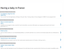 Tablet Screenshot of having-a-baby-in-france.blogspot.com
