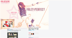 Desktop Screenshot of miley-perfect.blogspot.com