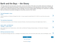 Tablet Screenshot of barthandtheboythelibrary.blogspot.com