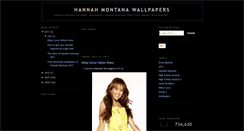 Desktop Screenshot of hannah-montana-pics.blogspot.com