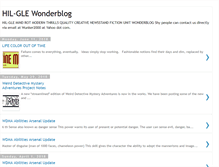 Tablet Screenshot of hilglewonderblog.blogspot.com