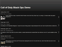 Tablet Screenshot of callofdutyblackopsdemo.blogspot.com