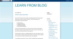 Desktop Screenshot of learnfrombolg.blogspot.com