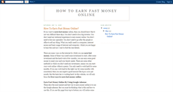 Desktop Screenshot of earnfastmoneys.blogspot.com