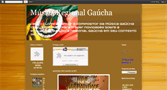 Desktop Screenshot of musicaregionalgaucha.blogspot.com