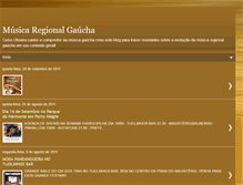 Tablet Screenshot of musicaregionalgaucha.blogspot.com