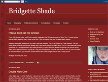 Tablet Screenshot of bridgetteshade.blogspot.com