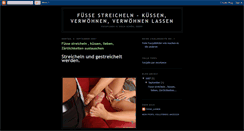 Desktop Screenshot of fuesse-lieben.blogspot.com