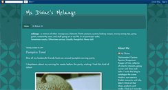 Desktop Screenshot of msdivinesmelange.blogspot.com
