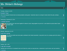 Tablet Screenshot of msdivinesmelange.blogspot.com