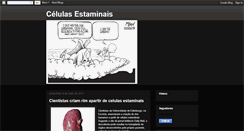 Desktop Screenshot of celulasestaminais-pxo.blogspot.com