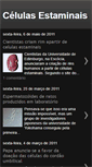 Mobile Screenshot of celulasestaminais-pxo.blogspot.com