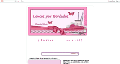 Desktop Screenshot of loucosporbordados.blogspot.com