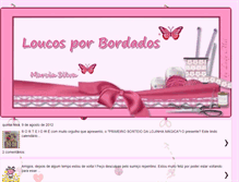 Tablet Screenshot of loucosporbordados.blogspot.com