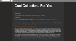 Desktop Screenshot of coolcollection4you.blogspot.com