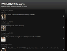 Tablet Screenshot of evocativedesigns.blogspot.com