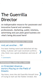 Mobile Screenshot of guerrilladirector.blogspot.com