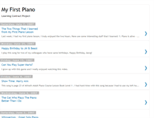 Tablet Screenshot of myfirstpiano.blogspot.com