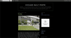 Desktop Screenshot of chicagodailyphoto.blogspot.com