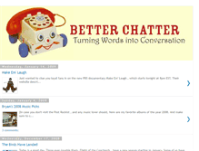 Tablet Screenshot of betterchatter.blogspot.com