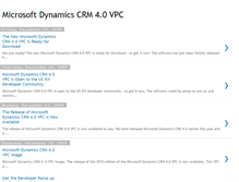 Tablet Screenshot of microsoftdynamicscrm4vpc.blogspot.com