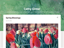 Tablet Screenshot of cathyginter.blogspot.com