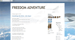 Desktop Screenshot of criskerrfreedomadventure.blogspot.com