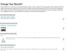 Tablet Screenshot of changeyourresults.blogspot.com