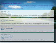 Tablet Screenshot of gospelhs.blogspot.com