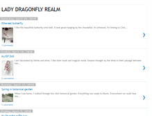 Tablet Screenshot of faerydragonfly.blogspot.com