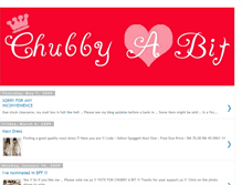 Tablet Screenshot of chubbyabit.blogspot.com