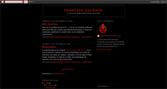 Desktop Screenshot of huancayocaliente.blogspot.com