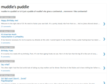 Tablet Screenshot of muddleinapuddle.blogspot.com