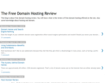 Tablet Screenshot of freedomainhostingreview.blogspot.com