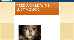 Desktop Screenshot of feedchildernwithaclick.blogspot.com