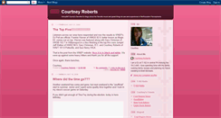 Desktop Screenshot of courtneyroberts.blogspot.com