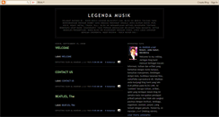 Desktop Screenshot of legenda-musik.blogspot.com