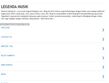Tablet Screenshot of legenda-musik.blogspot.com