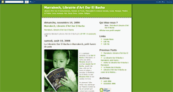 Desktop Screenshot of marrakechlibrairie.blogspot.com