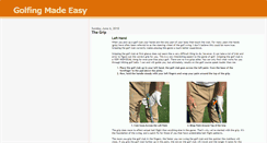 Desktop Screenshot of play-golf-like-i-do.blogspot.com