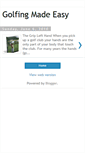 Mobile Screenshot of play-golf-like-i-do.blogspot.com