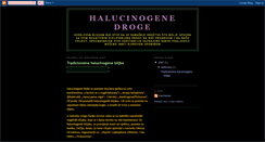 Desktop Screenshot of halucinogene-droge.blogspot.com